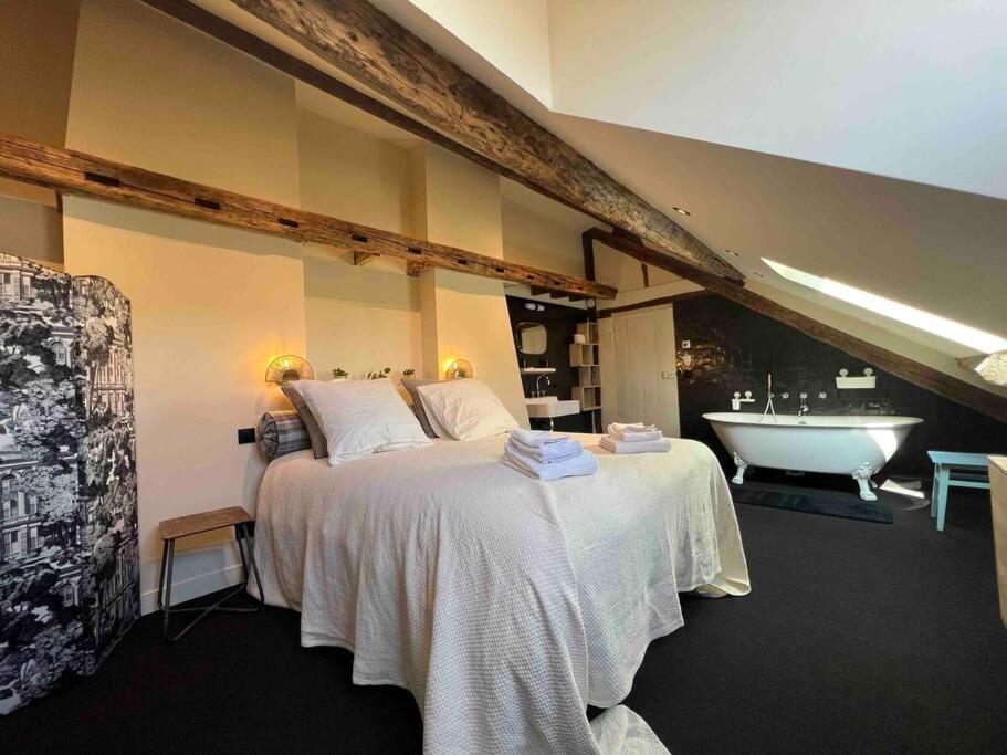 Suite Versailles Quartier Saint-Louis 6 Personnes Kültér fotó